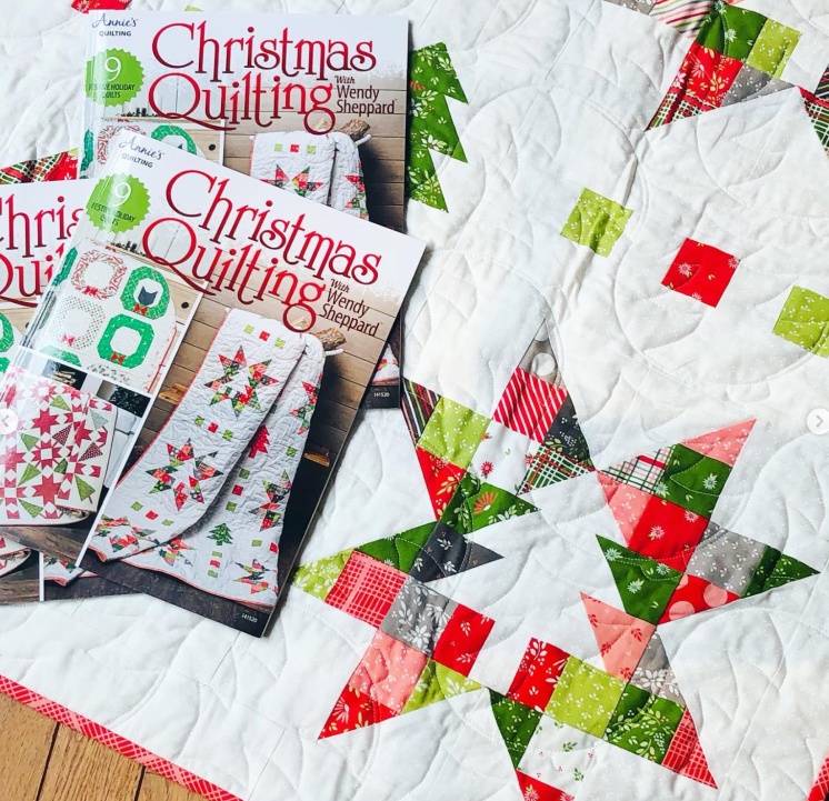 Christmas Quilting with Wendy Sheppard – Project #4 – Ivory Spring